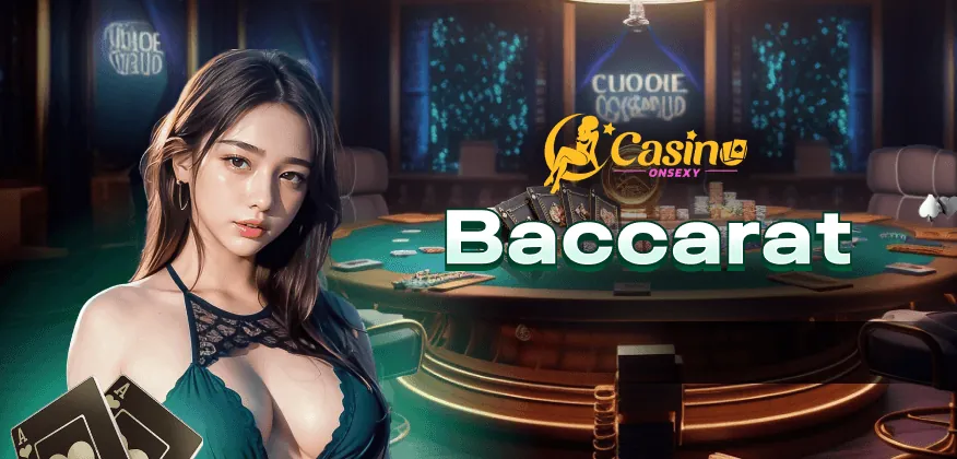 Bàn chơi Baccarat trực tiếp tại vokbet với dealer xinh đẹp